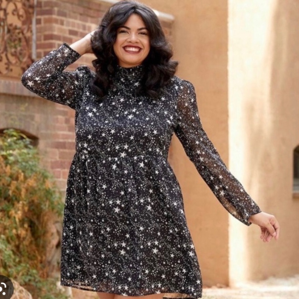 ModCloth Baez for Days Celestial Mini Dress